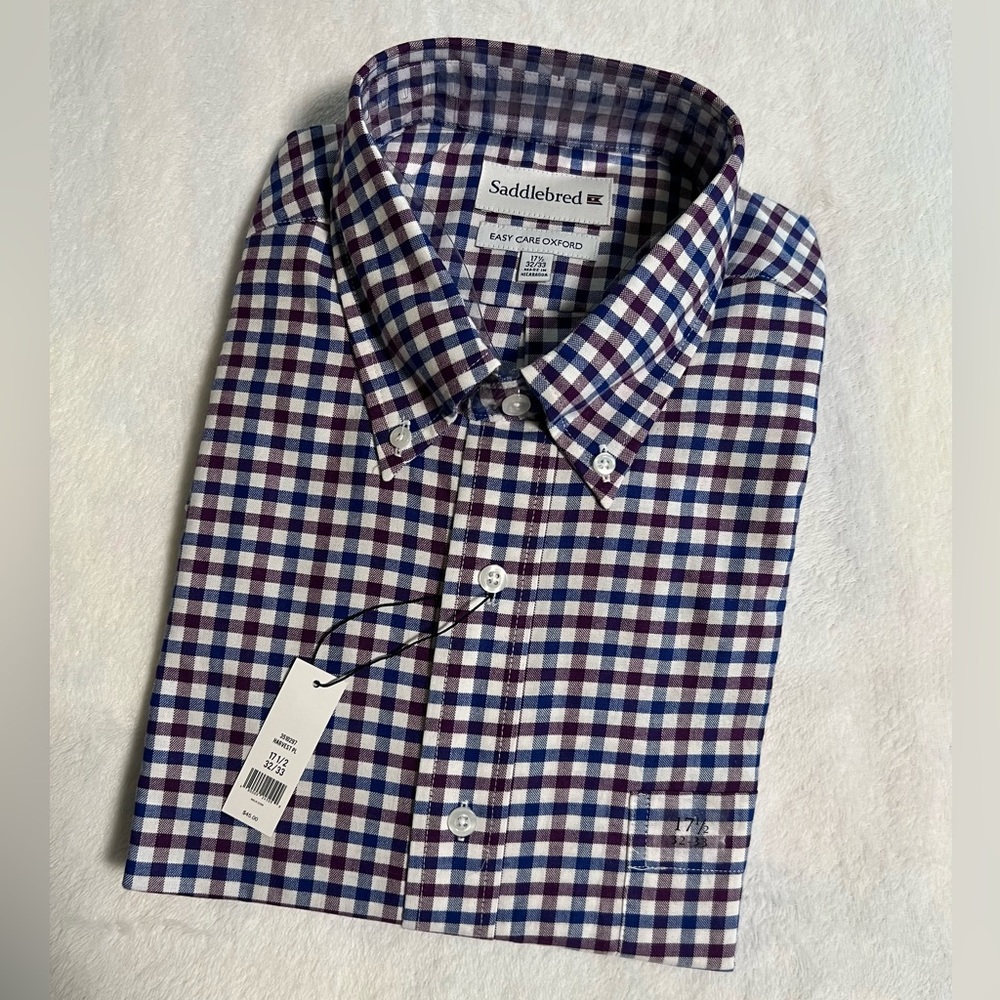 NWT Men’s Saddlebred Long Sleeve Shirt